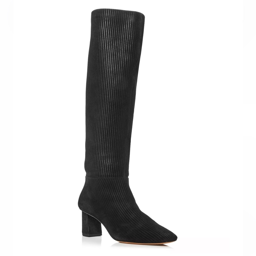 NIB 3.1 Phillip Lim Tess Ribbed Suede Knee Boots